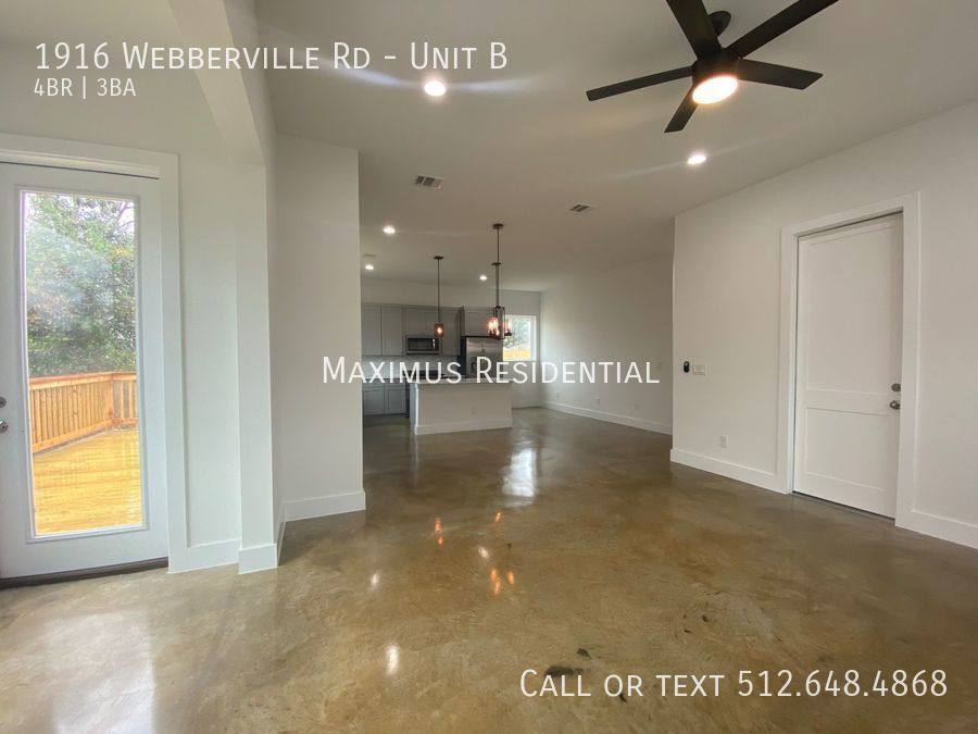Apartment for rent at 1916 Webberville Rd #B, Austin, TX 78721