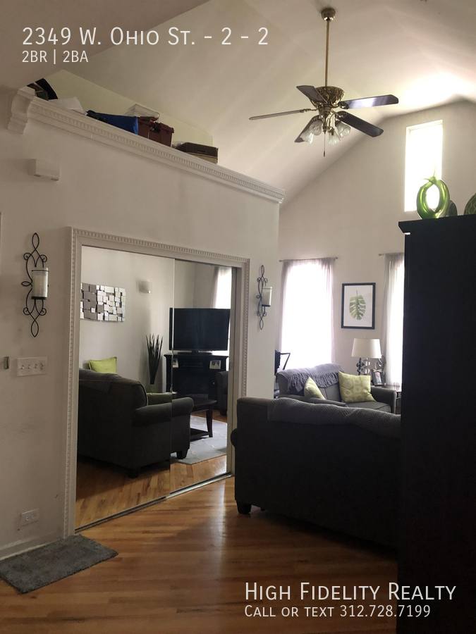 Apartment for rent at 2349 W Ohio St #2, Chicago, IL 60612