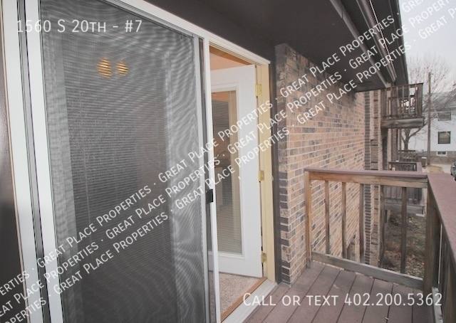 Apartment for rent at 1560 S 20th #7, Lincoln, NE 68502