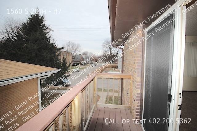 Apartment for rent at 1560 S 20th #7, Lincoln, NE 68502