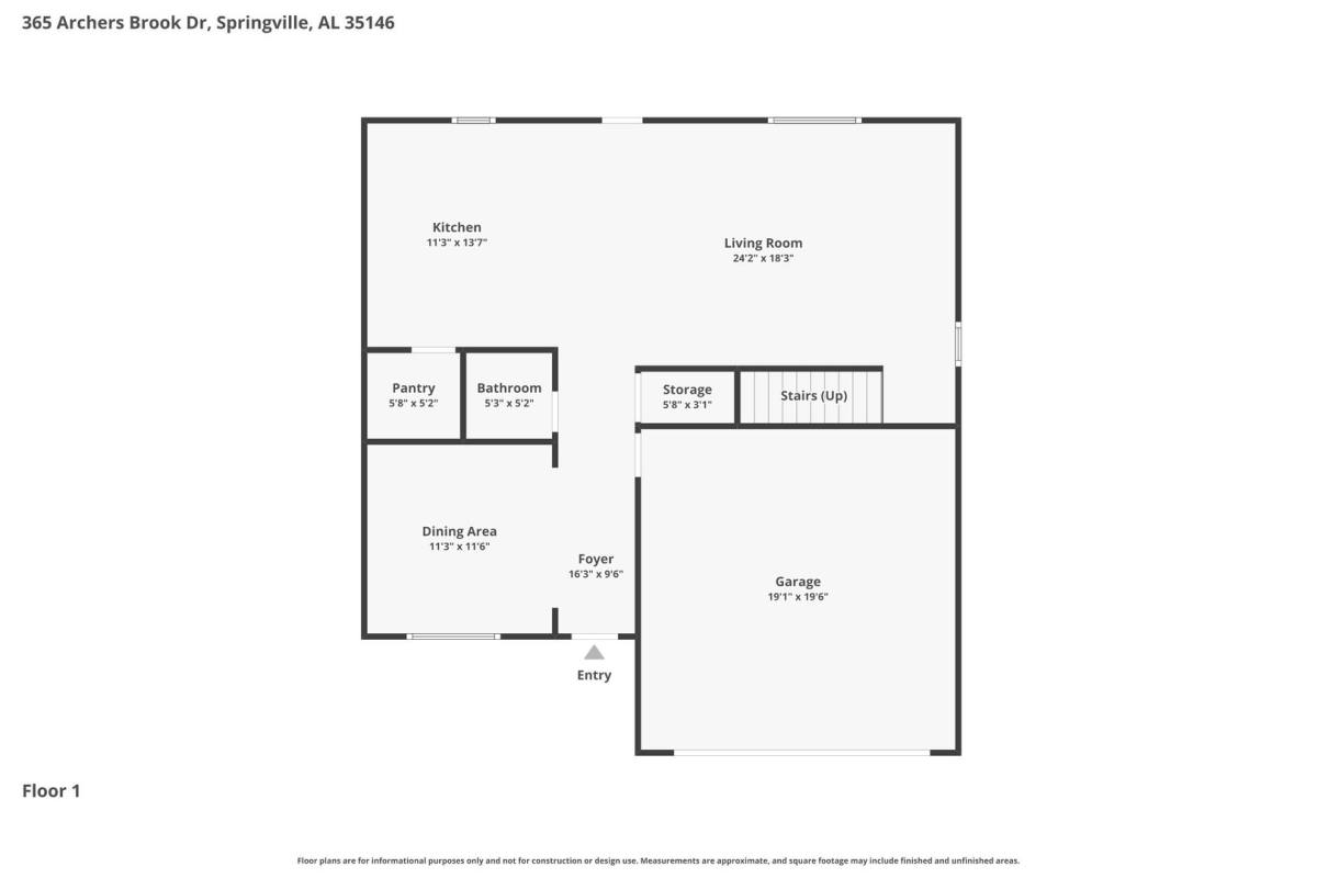 House for rent at 365 Archers Brook Dr, Springville, AL 35146