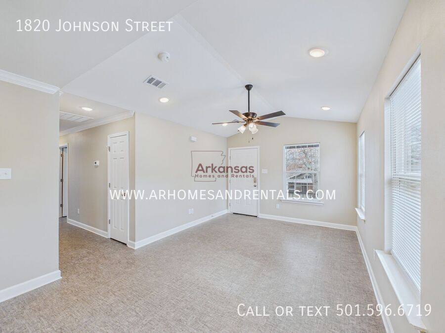 House for rent at 1820 Johnson St, Little Rock, AR 72204