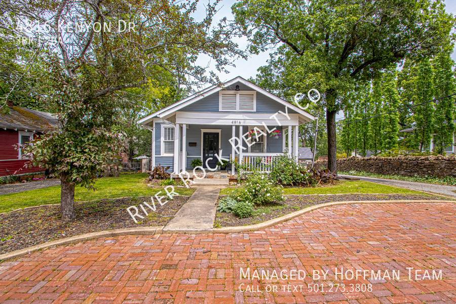 House for rent at 4816 Kenyon Dr, Little Rock, AR 72205
