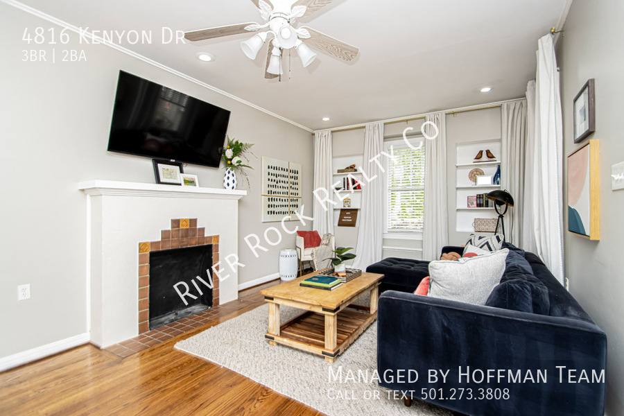 House for rent at 4816 Kenyon Dr, Little Rock, AR 72205