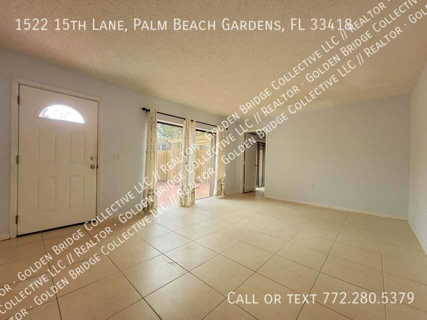 Townhouse for rent at 1522 15th Lane, Palm Beach Gardens, FL 33418