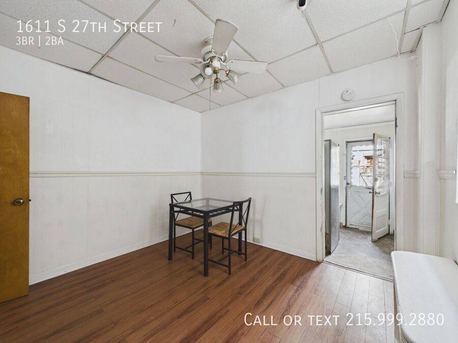House for rent at 1611 S 27th St, Philadelphia, PA 19145