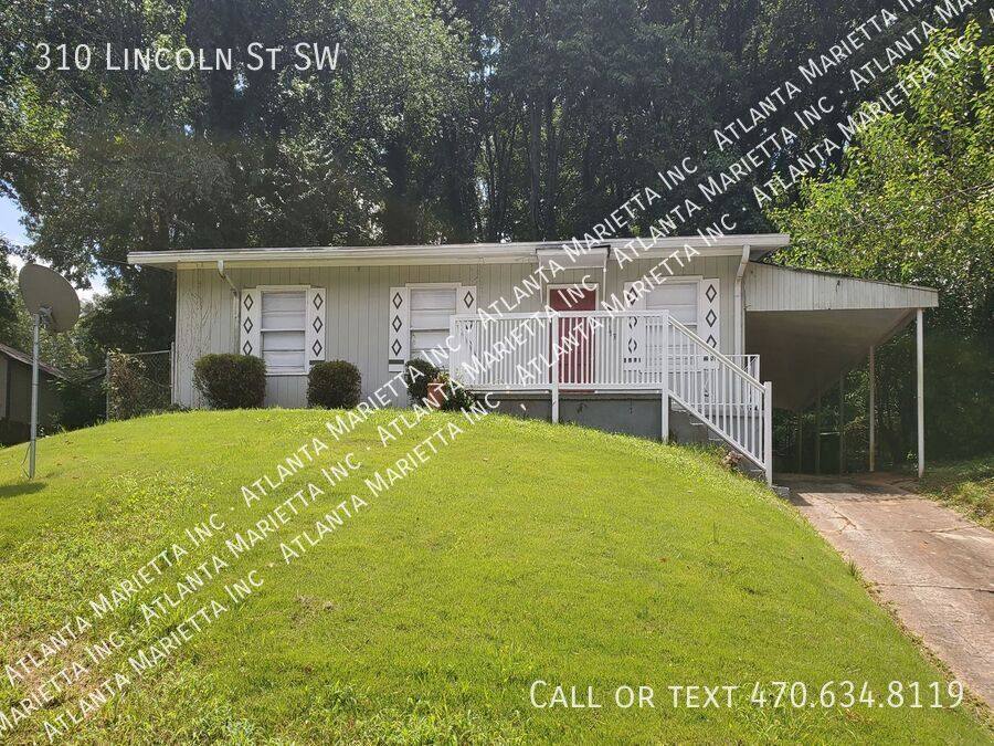 House for rent at 310 Lincoln St SW, Atlanta, GA 30315