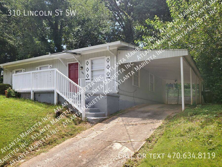 House for rent at 310 Lincoln St SW, Atlanta, GA 30315