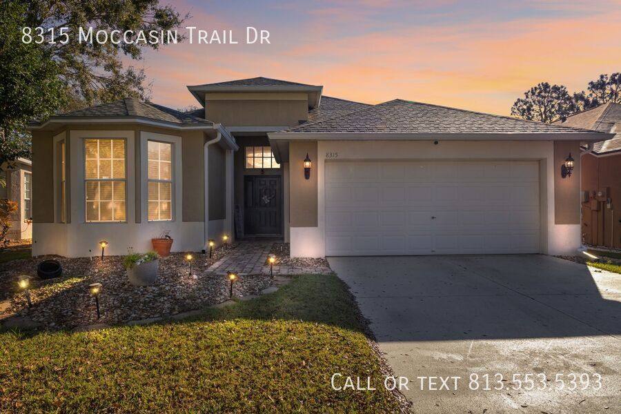 House for rent at 8315 Moccasin Trail Dr, Riverview, FL 33578