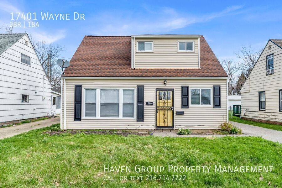 House for rent at 17401 Wayne Dr, Cleveland, OH 44128