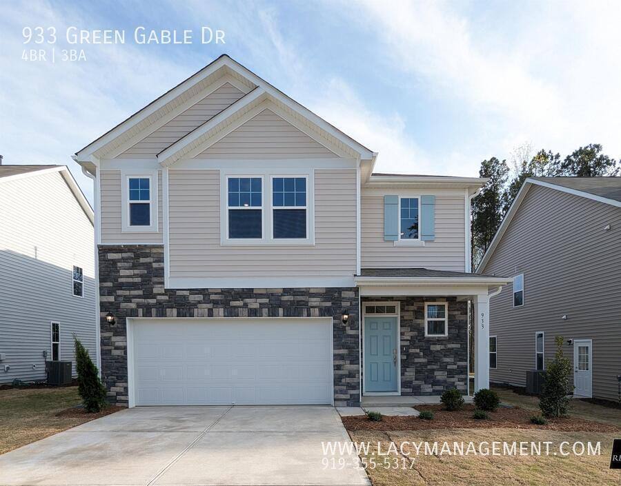 House for rent at 933 Green Gable Dr, Zebulon, NC 27597