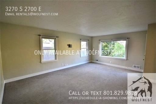 House for rent at 3270 S 2700 E, Salt Lake City, UT 84109