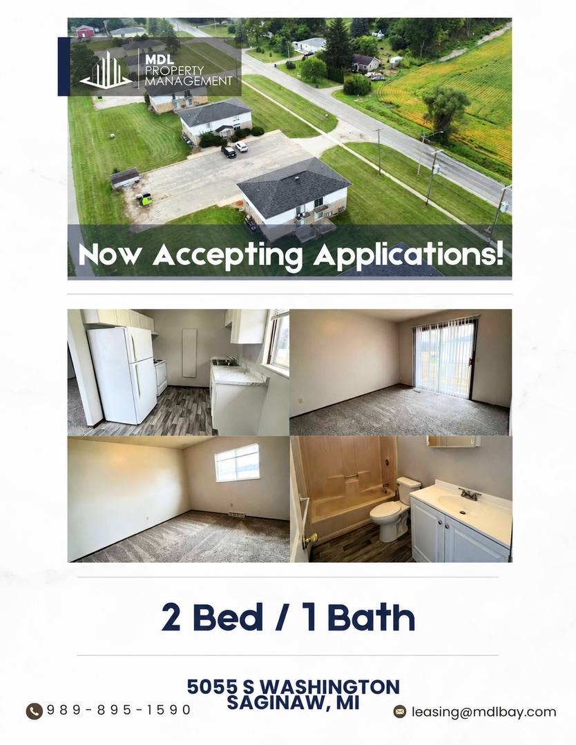 Apartment for rent at 5055 S Washington Rd, Saginaw, MI 48601