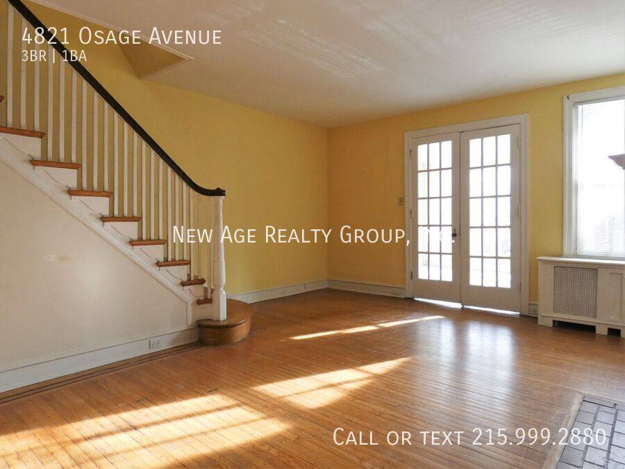 House for rent at 4821 Osage Ave, Philadelphia, PA 19143