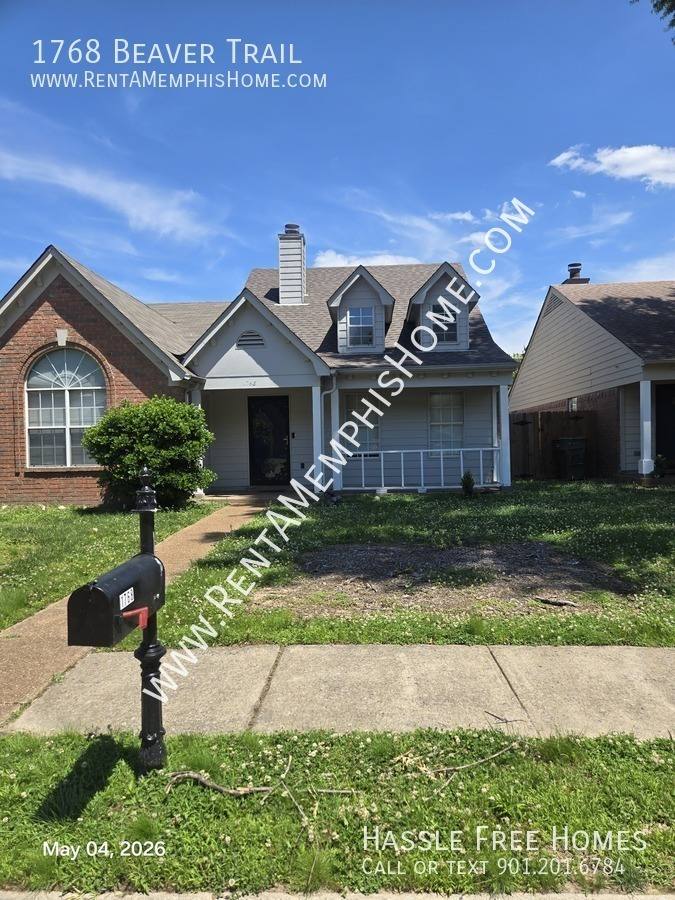 House for rent at 1768 Beaver Trail, Cordova, TN 38016