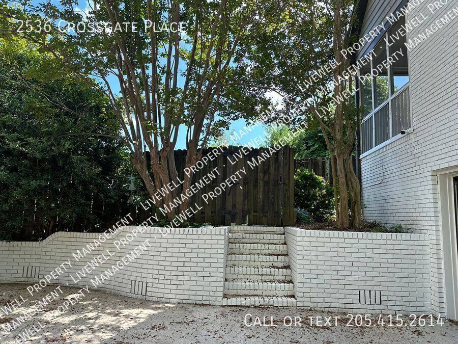House for rent at 2536 Crossgate Place, Birmingham, AL 35216