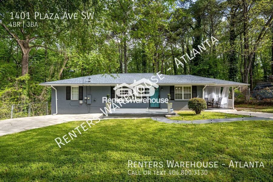 House for rent at 1401 Plaza Ave SW, Atlanta, GA 30310