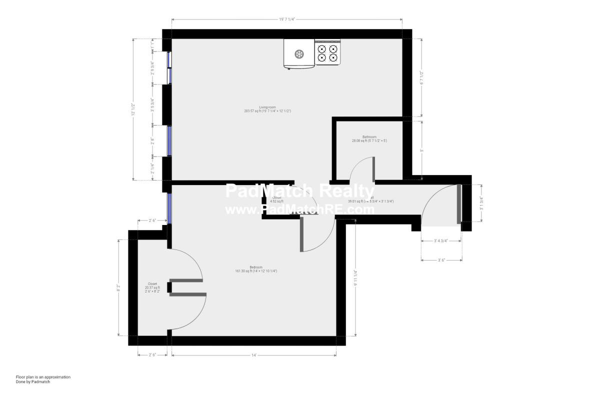 Apartment for rent at 1118 Commonwealth Ave #C, Allston, MA 02134