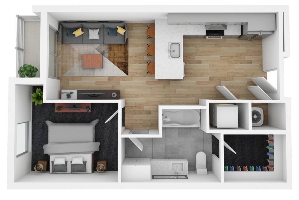 Apartment for rent at 2900 Manor Rd #S3-22, Austin, TX 78722