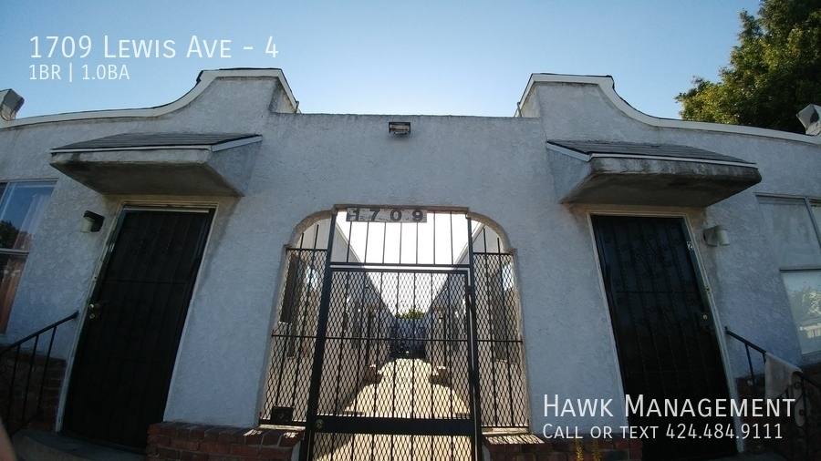 Apartment for rent at 1709 Lewis Ave #4, Long Beach, CA 90813
