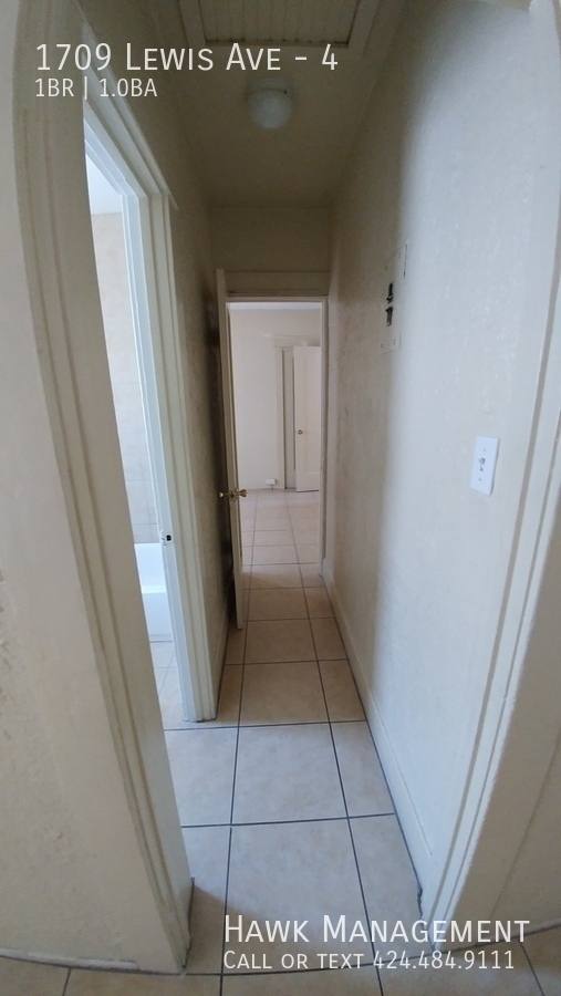 Apartment for rent at 1709 Lewis Ave #4, Long Beach, CA 90813