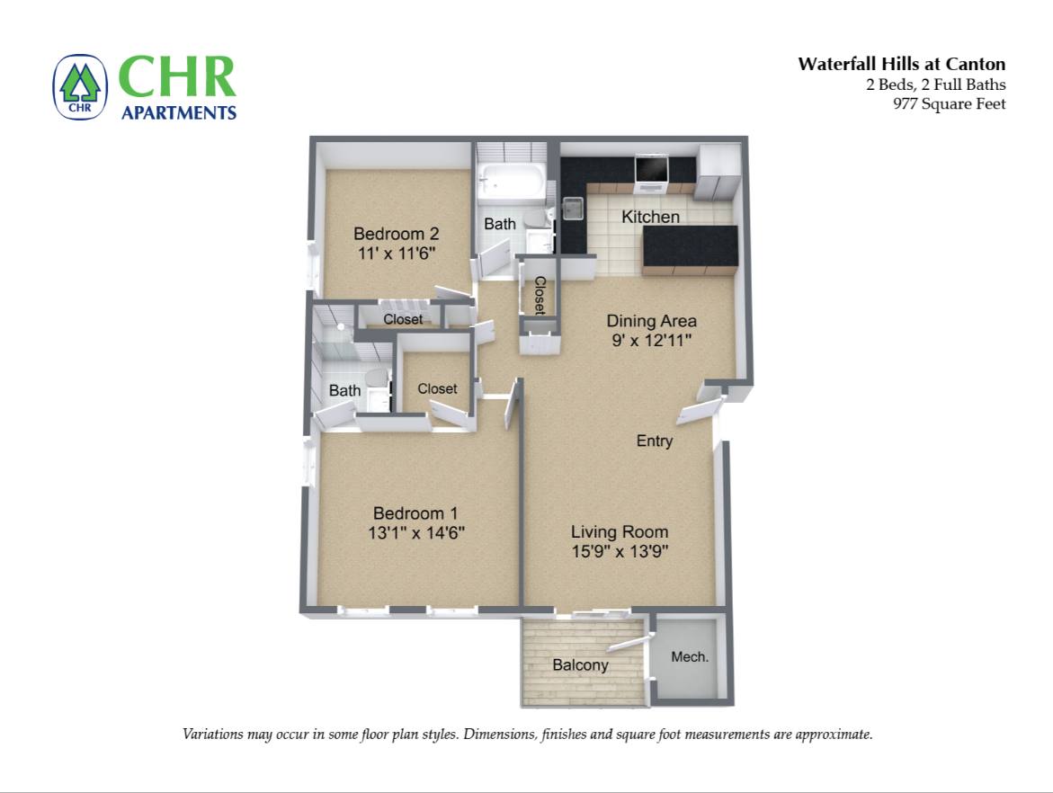 Apartment for rent at 12 Waterfall Dr #C, Canton, MA 02021