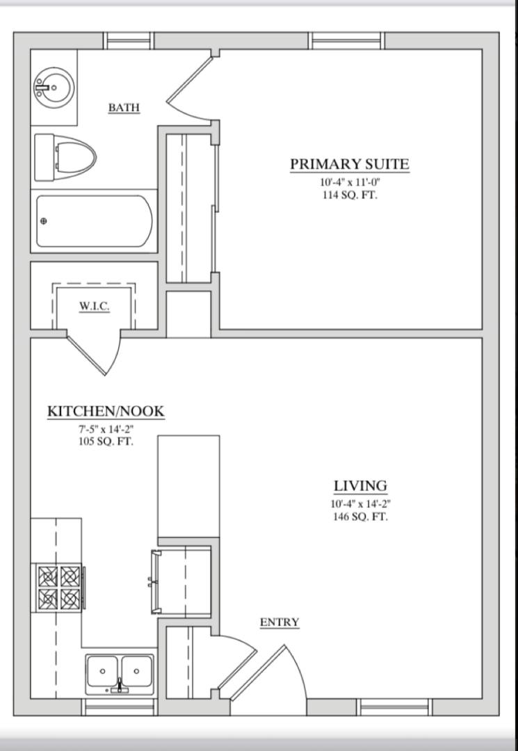 Apartment for rent at 4302 E Bellevue St #B, Tucson, AZ 85712