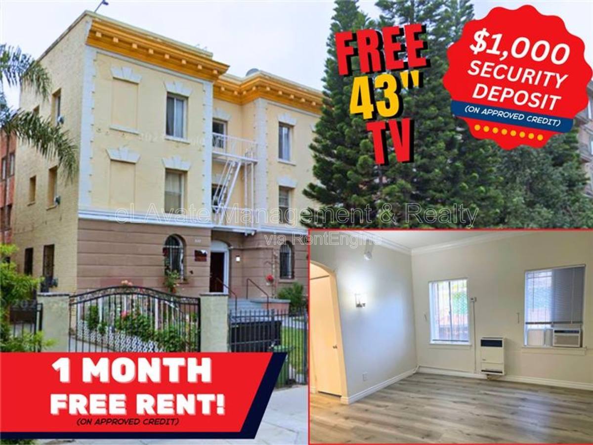 Apartment for rent at 832 S Fedora St #105, Los Angeles, CA 90005