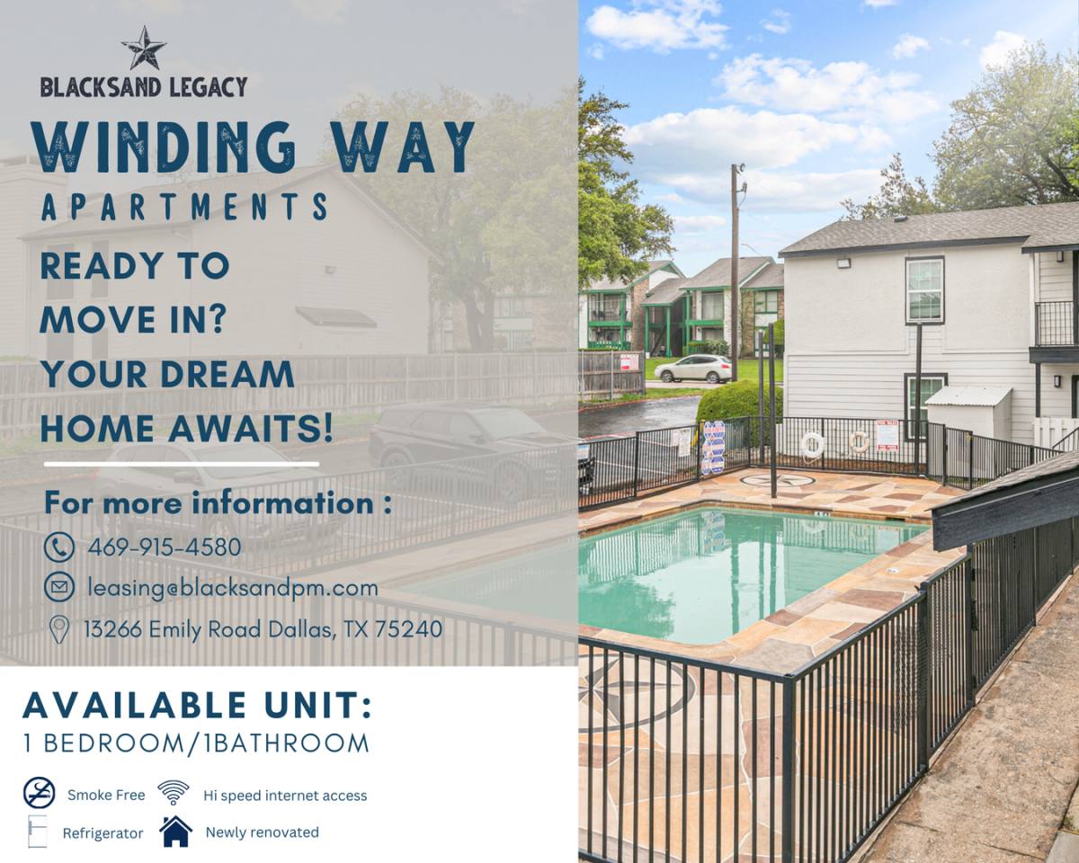 Apartment for rent at 1300 Emily Rd, Dallas, TX 75240
