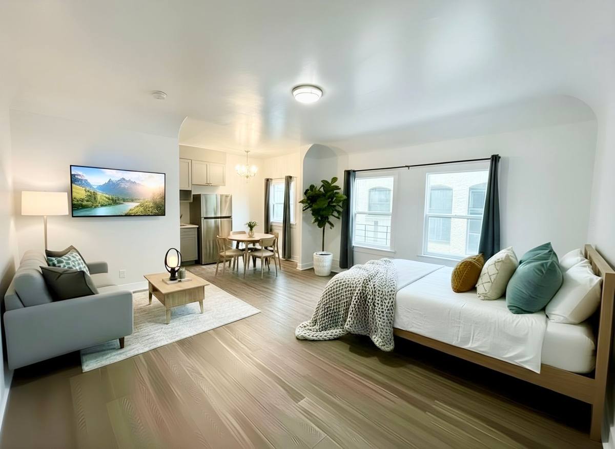 Apartment for rent at 3218 Sunset Blvd, Los Angeles, CA 90026