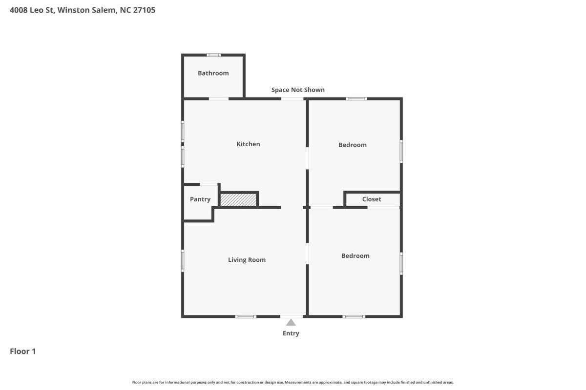 House for rent at 4008 Leo St, Winston Salem, NC 27105