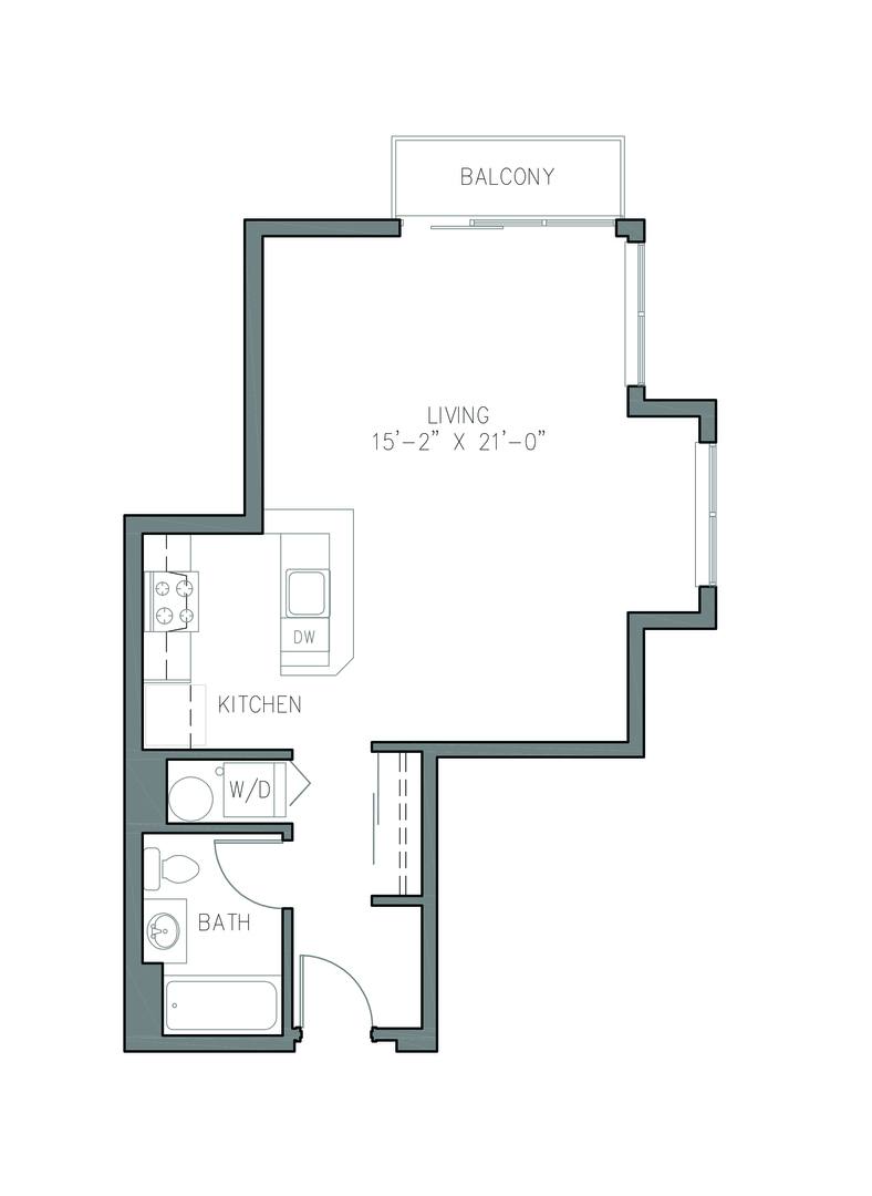 Apartment for rent at 210 NW 20th Ave, Portland, OR 97209