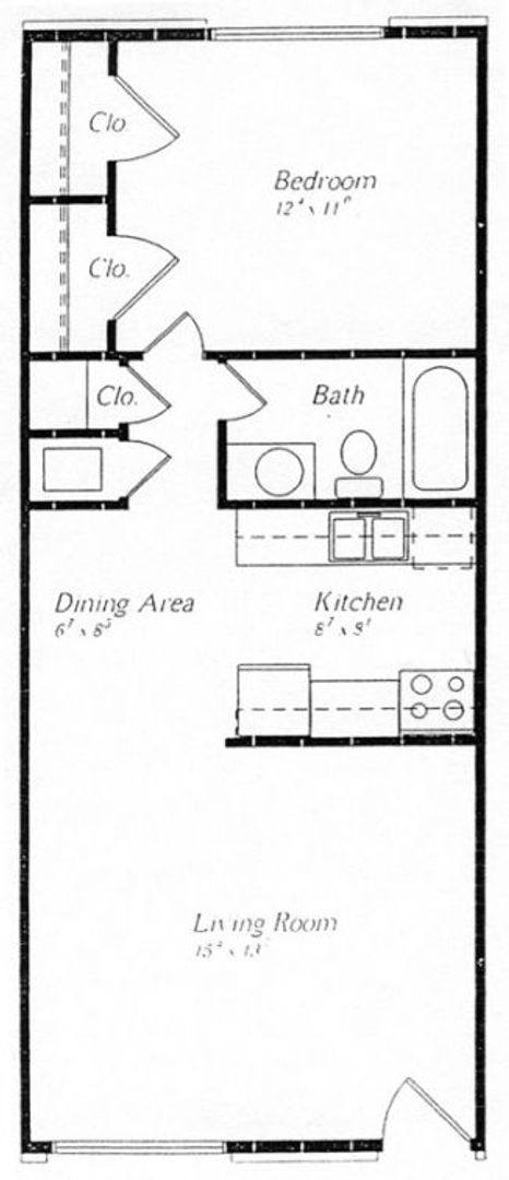 Apartment for rent at 4300 Cornhusker Highway, Lincoln, NE 68504
