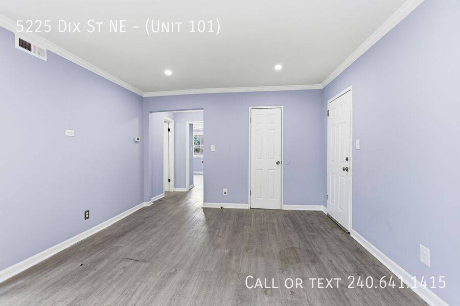 Apartment for rent at 5225 Dix St NE #101, Washington, DC 20019