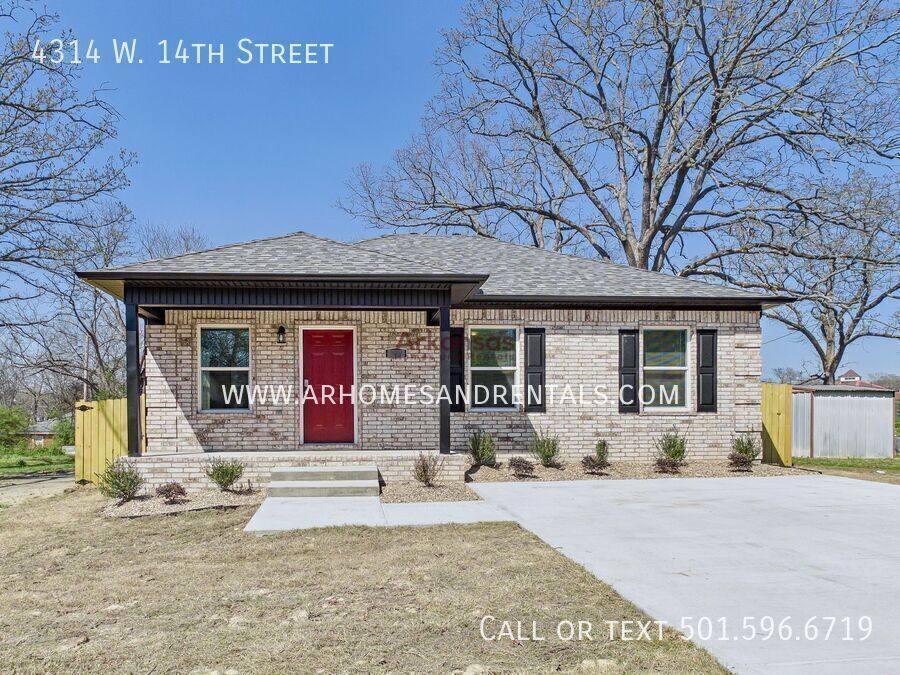 House for rent at 4314 W 14th St, Little Rock, AR 72204