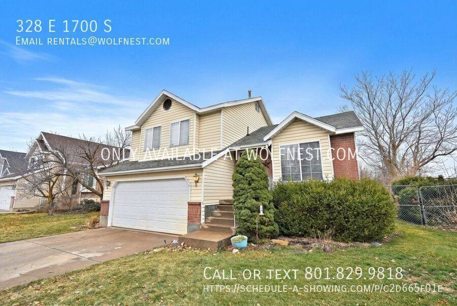 House for rent at 328 E 1700 S, Kaysville, UT 84037