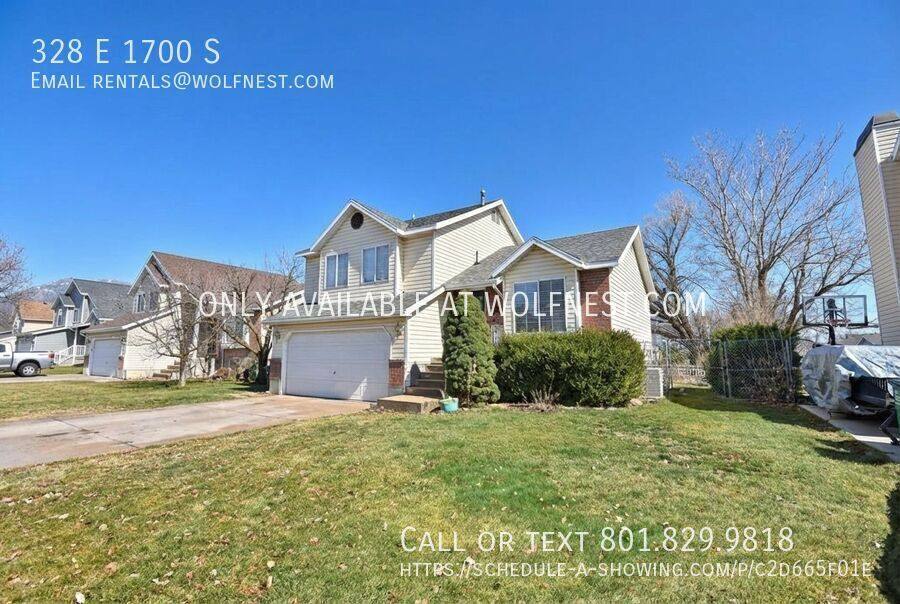 House for rent at 328 E 1700 S, Kaysville, UT 84037