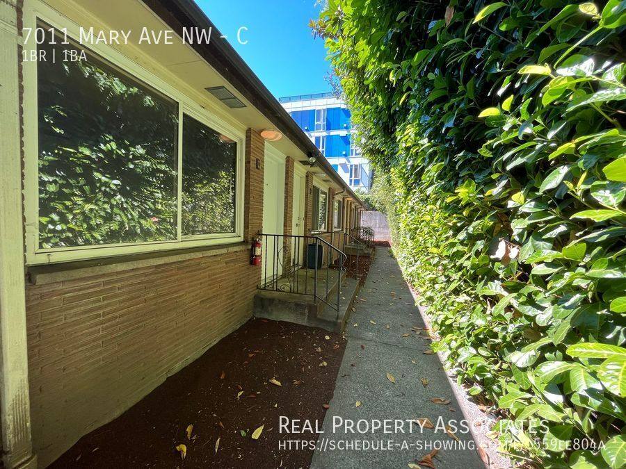 Apartment for rent at 7011 Mary Ave NW #C, Seattle, WA 98117