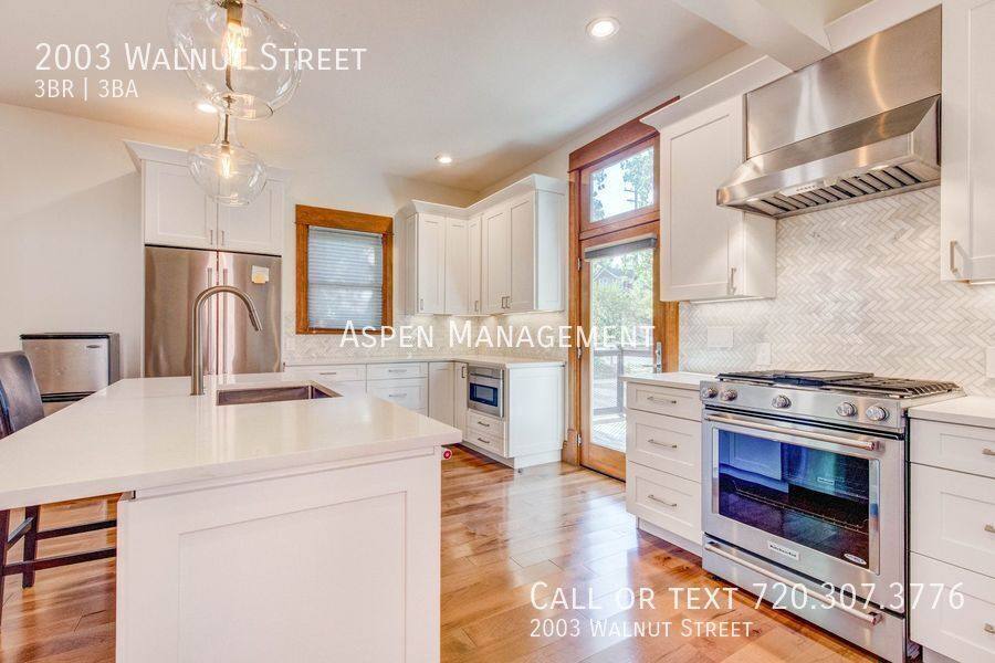 House for rent at 2003 Walnut St, Boulder, CO 80302