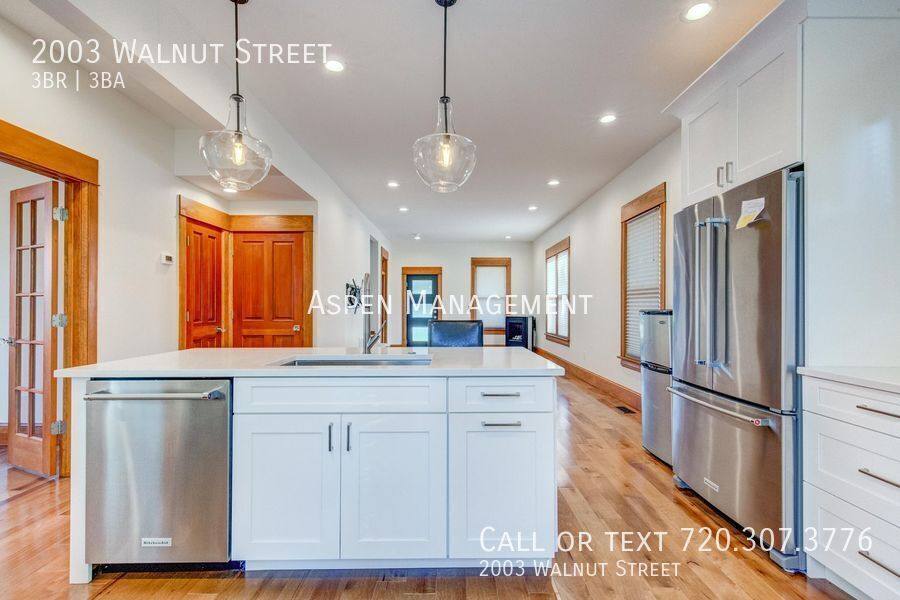 House for rent at 2003 Walnut St, Boulder, CO 80302
