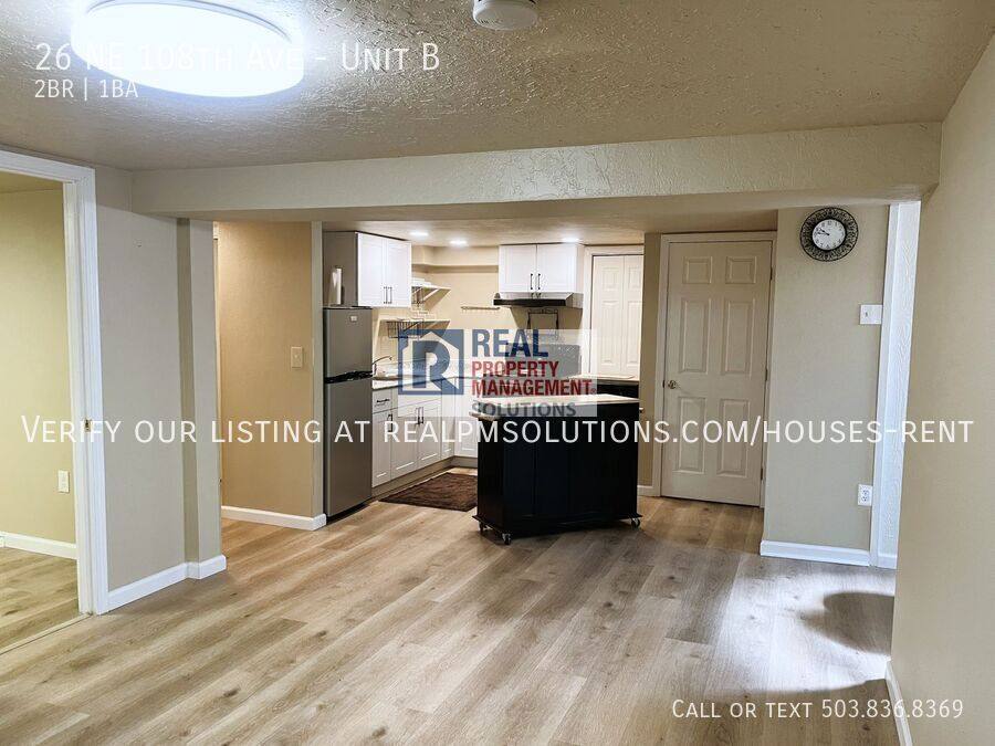 Apartment for rent at 26 NE 108th Ave #B, Portland, OR 97220
