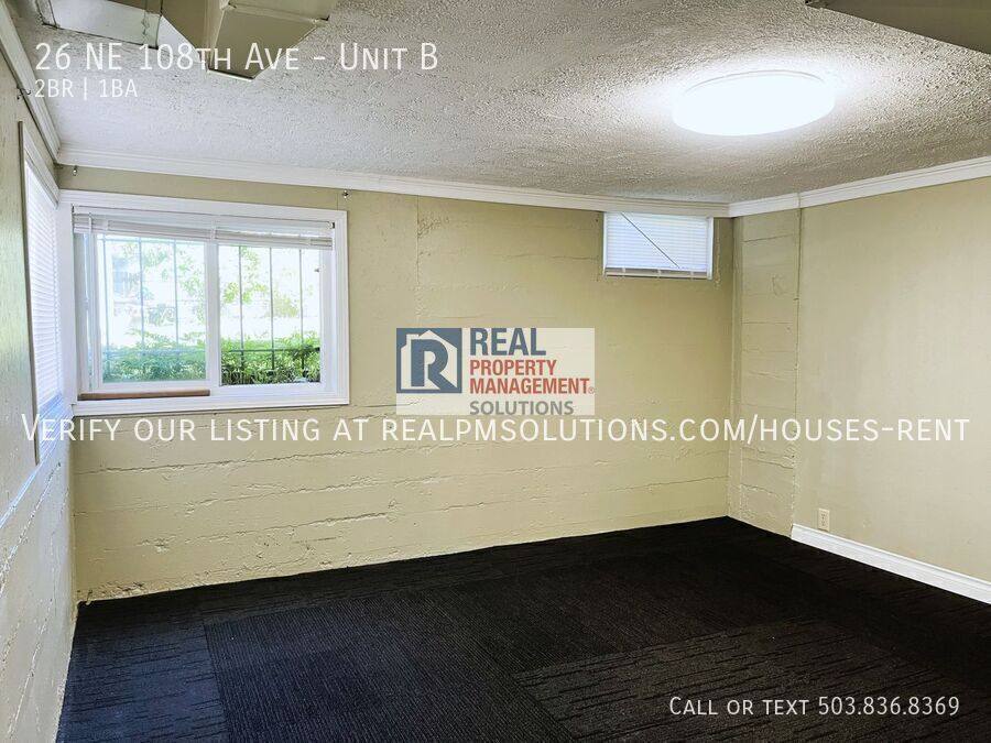 Apartment for rent at 26 NE 108th Ave #B, Portland, OR 97220