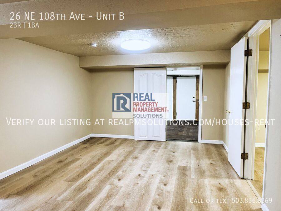 Apartment for rent at 26 NE 108th Ave #B, Portland, OR 97220