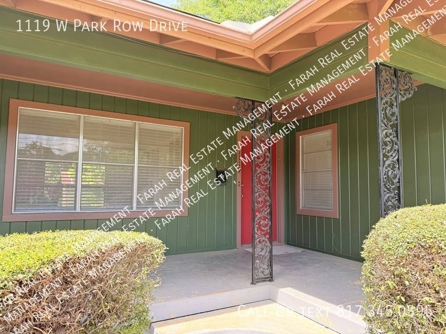 House for rent at 1119 W Park Row Dr, Arlington, TX 76013