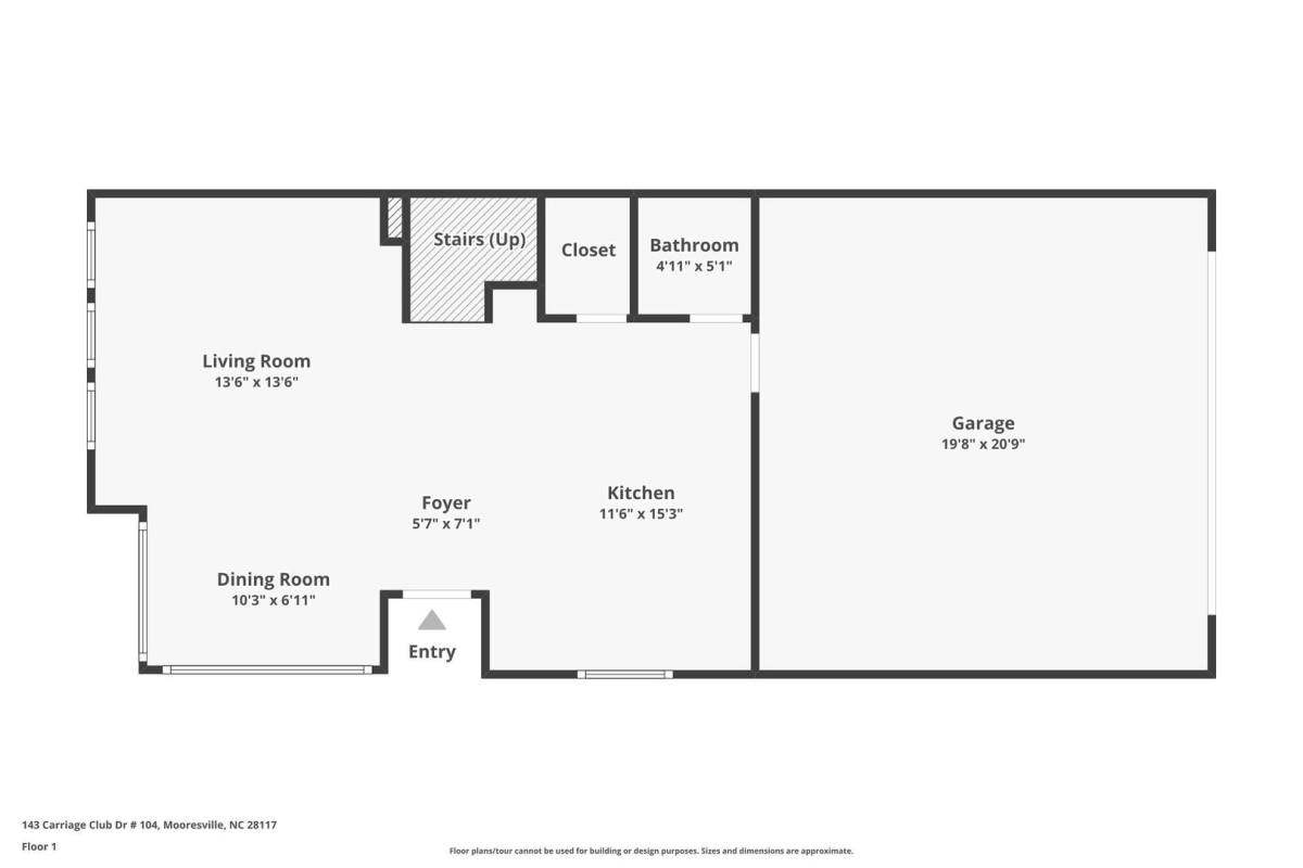 Townhouse for rent at 143 Carriage Club Dr, Mooresville, NC 28117