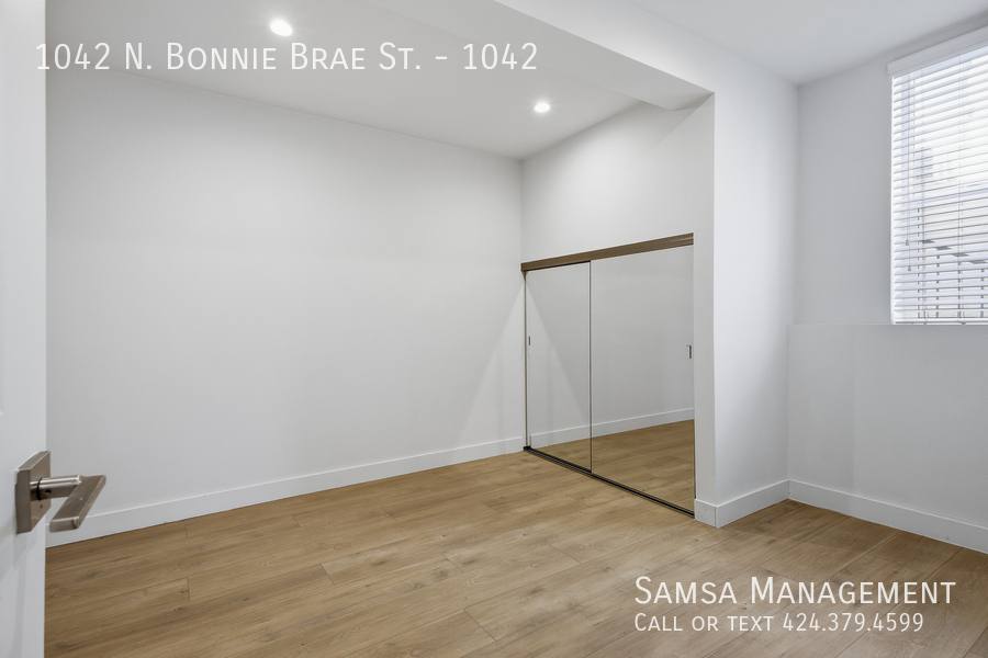 Apartment for rent at 1042 N Bonnie Brae St, Los Angeles, CA 90026