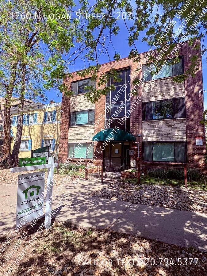 Apartment for rent at 1260 N Logan St #203, Denver, CO 80203