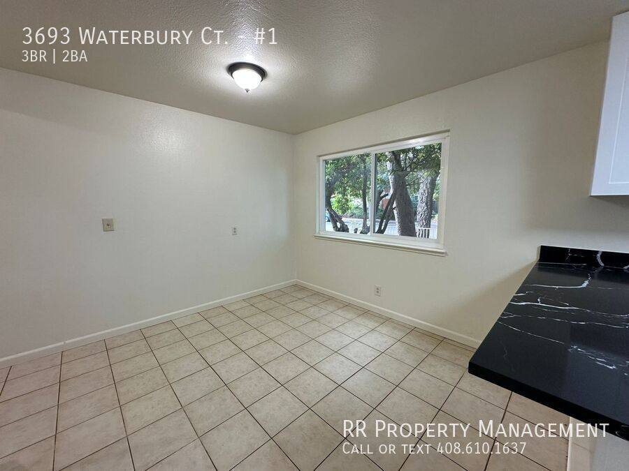 Apartment for rent at 3693 Waterbury Court #1, San Jose, CA 95117