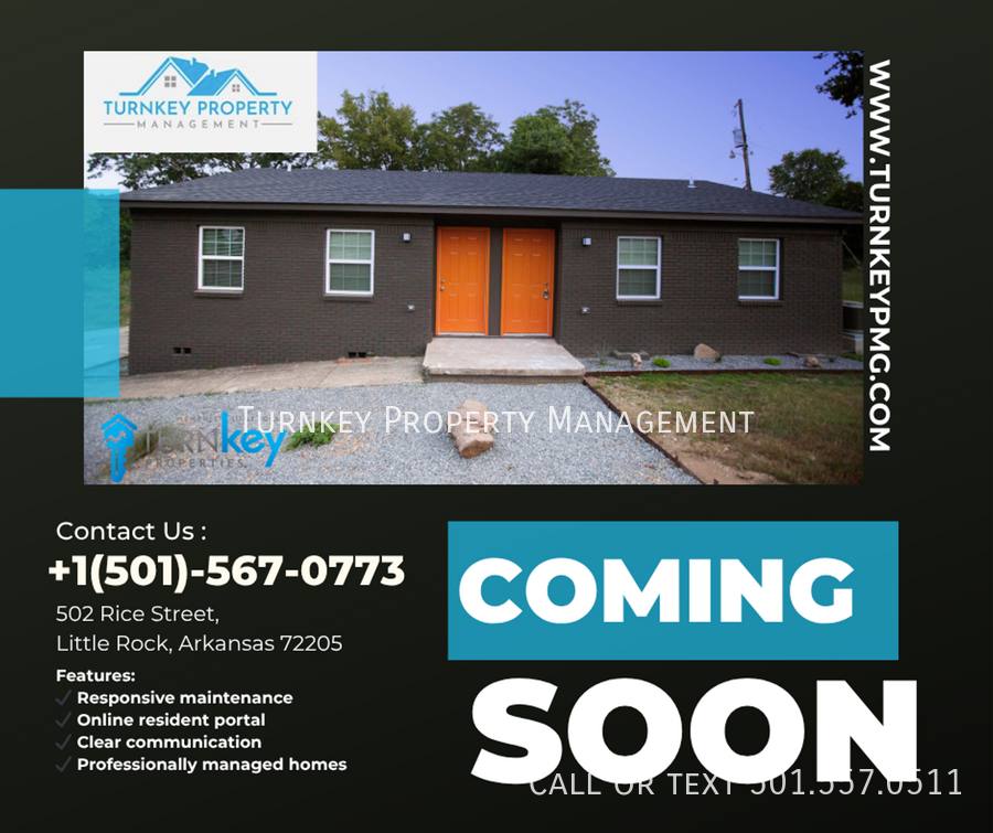 Apartment for rent at 502 Rice St, Little Rock, AR 72205