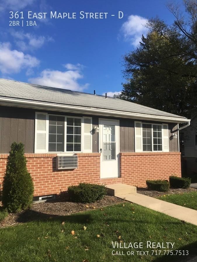 Apartment for rent at 361 E Maple St #D, Dallastown, PA 17313